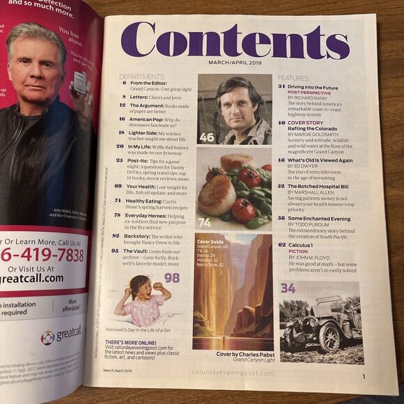 The Saturday Evening Post Magazine March April 2019 - Picture 7 of 7